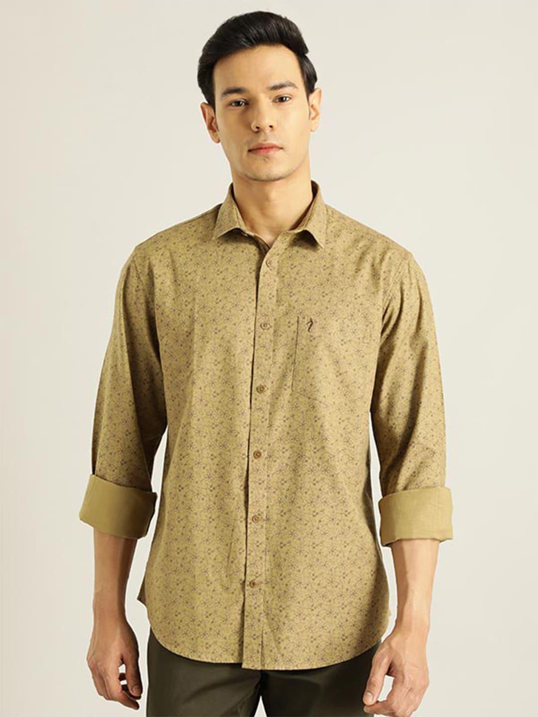 indian-terrain-chiseled-slim-fit-floral-printed-pure-cotton-casual-shirt