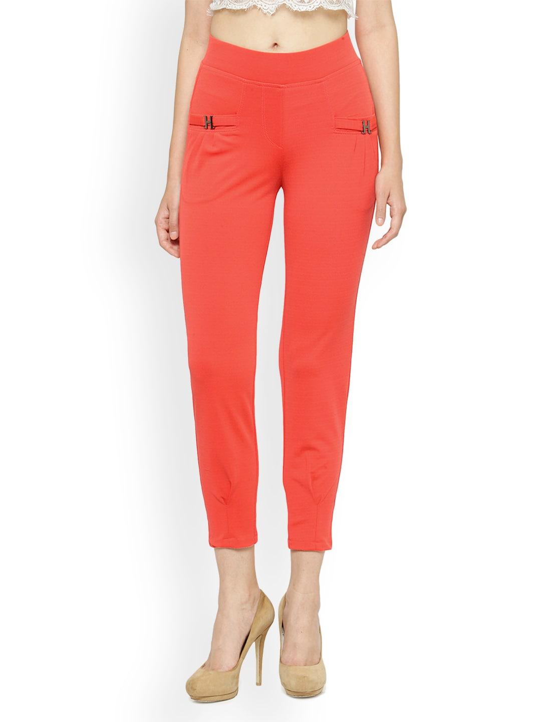 Westwood Coral Red Jeggings