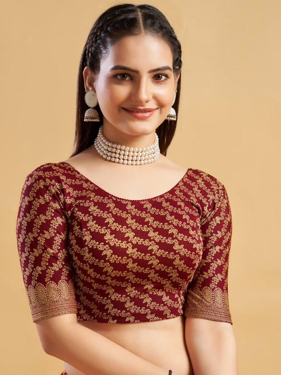 himrise-round-neck-printed-saree-blouse