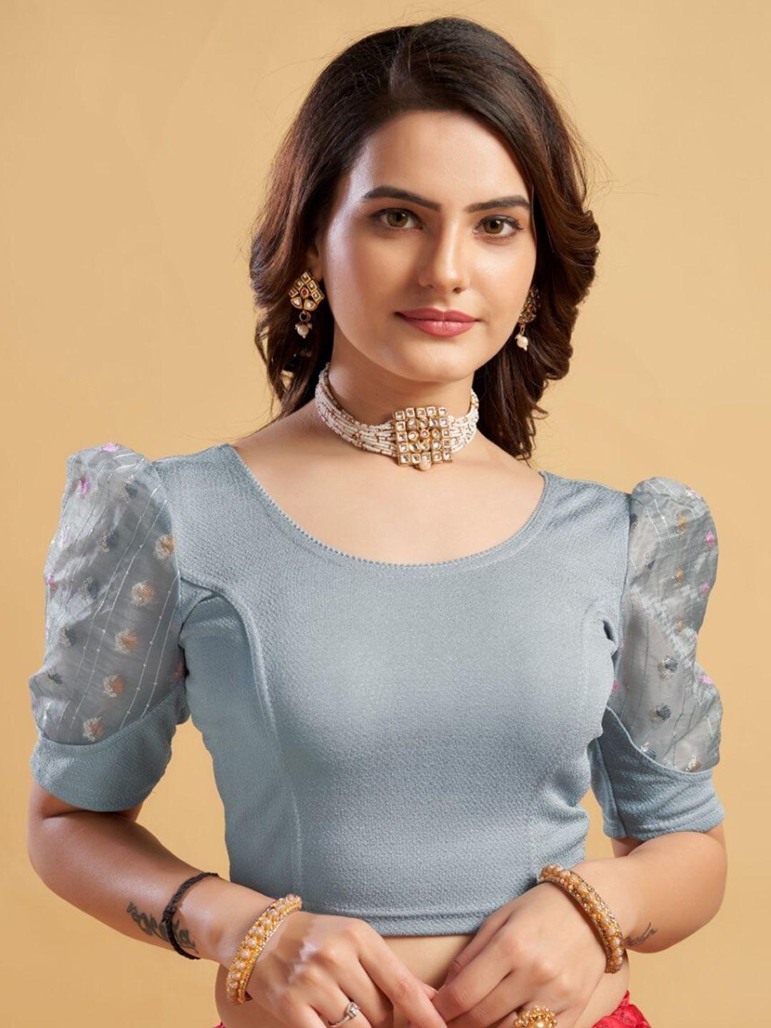 himrise-round-neck-puff-sleeves-saree-blouse