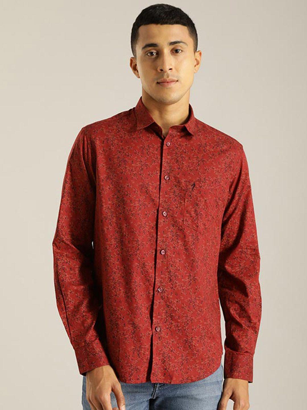 indian-terrain-floral-printed-chiseled-slim-fit-cotton-casual-shirt
