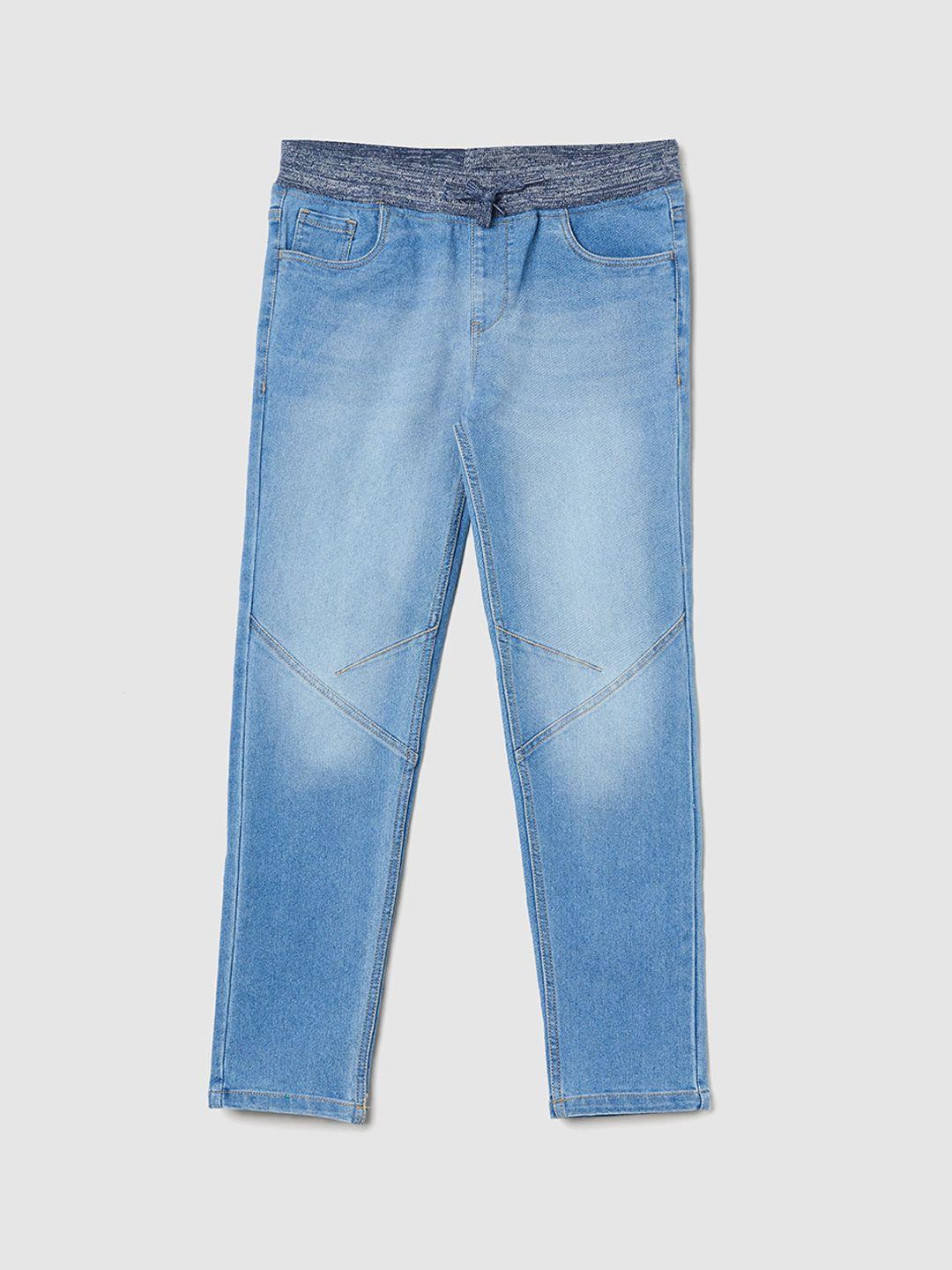 max Boys Mid-Rise Light Fade Jeans