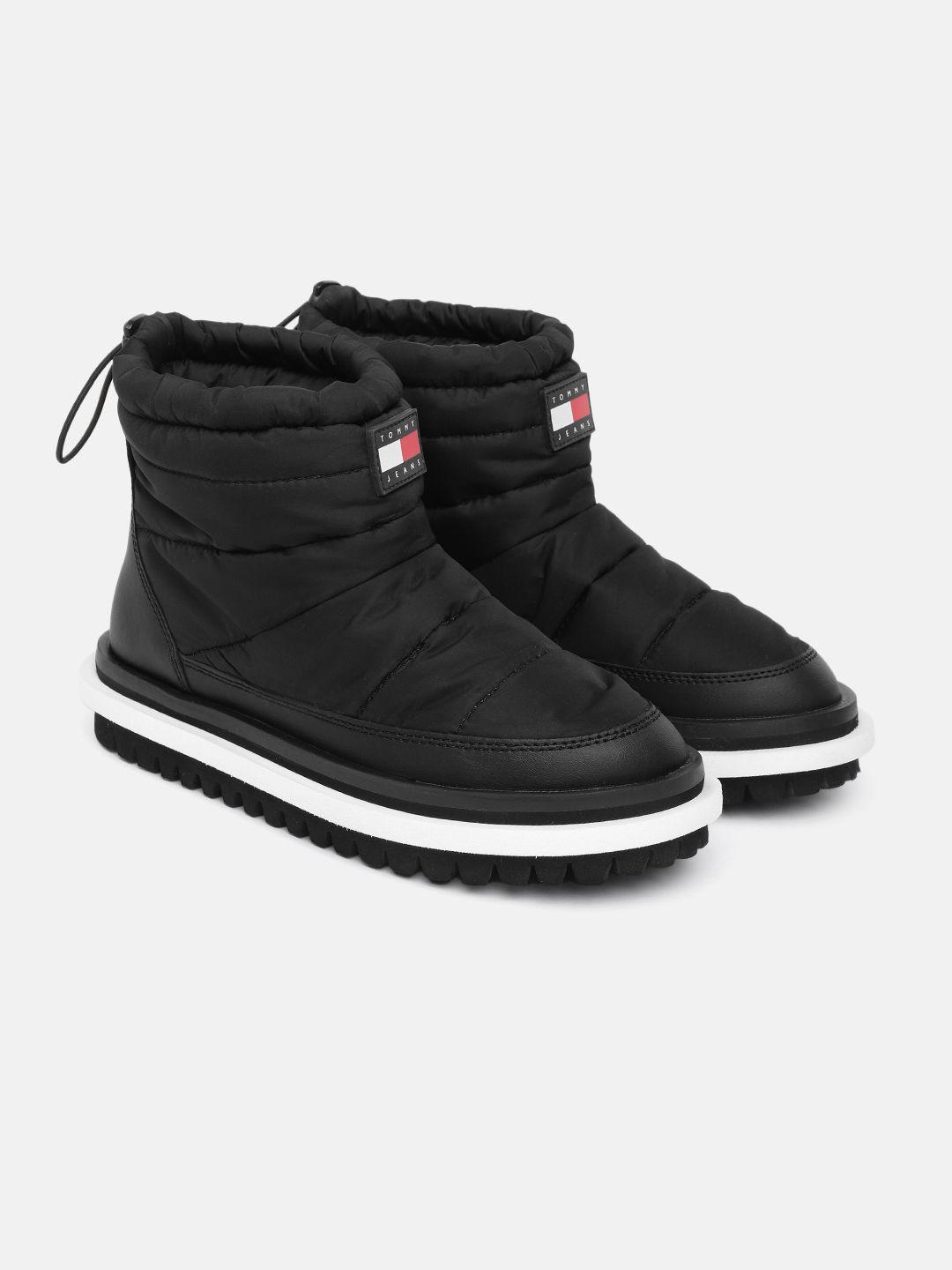 tommy-hilfiger-women-solid-padded-flat-high-top-winter-boots