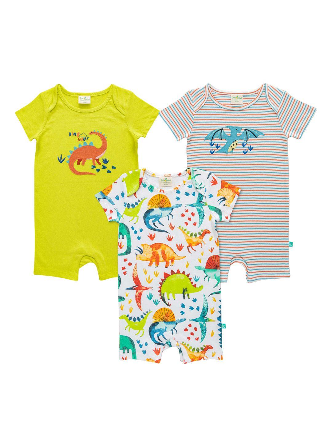 juscubs-boys-pack-of-3-printed-cotton-rompers