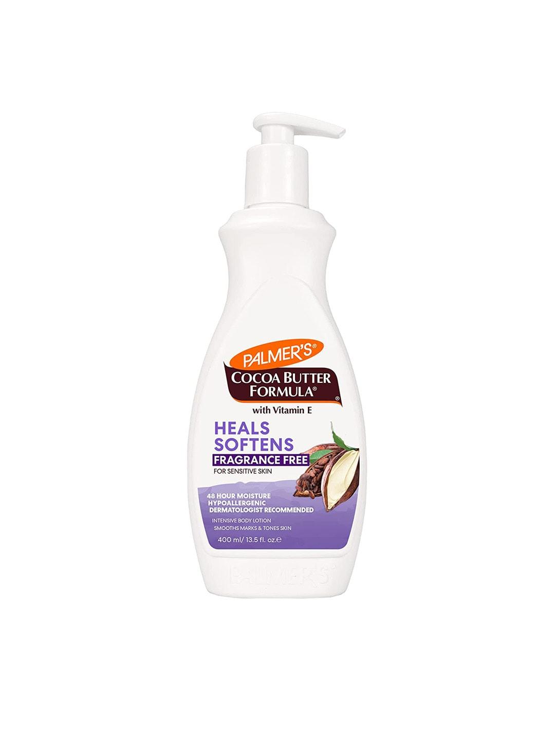 Palmer's Heals Softens Cocoa Butter Fragrance-Free Body Lotion For Sensitive Skin - 400ml