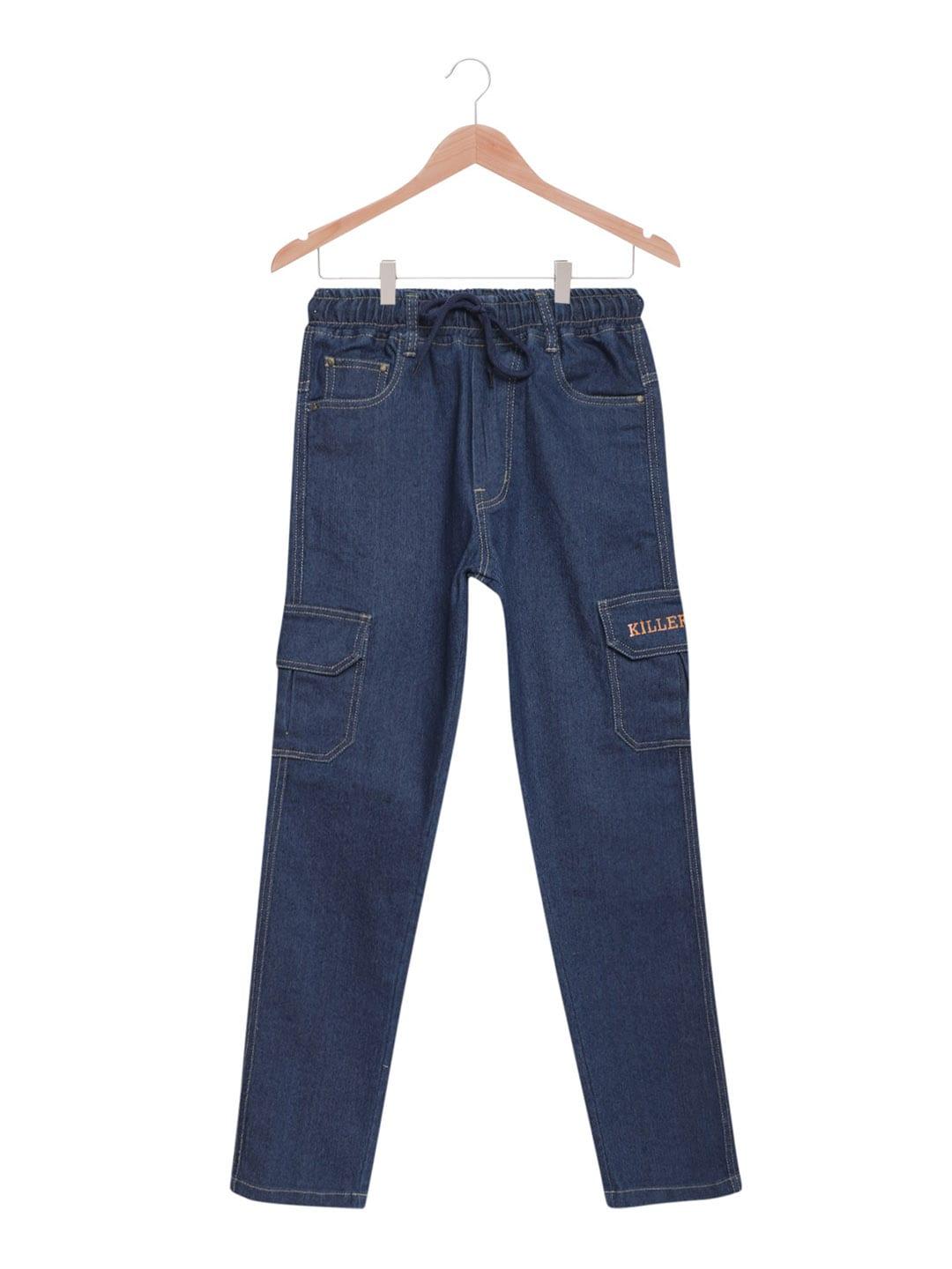 Killer Boys Mid-Rise Stretchable Cotton Jeans