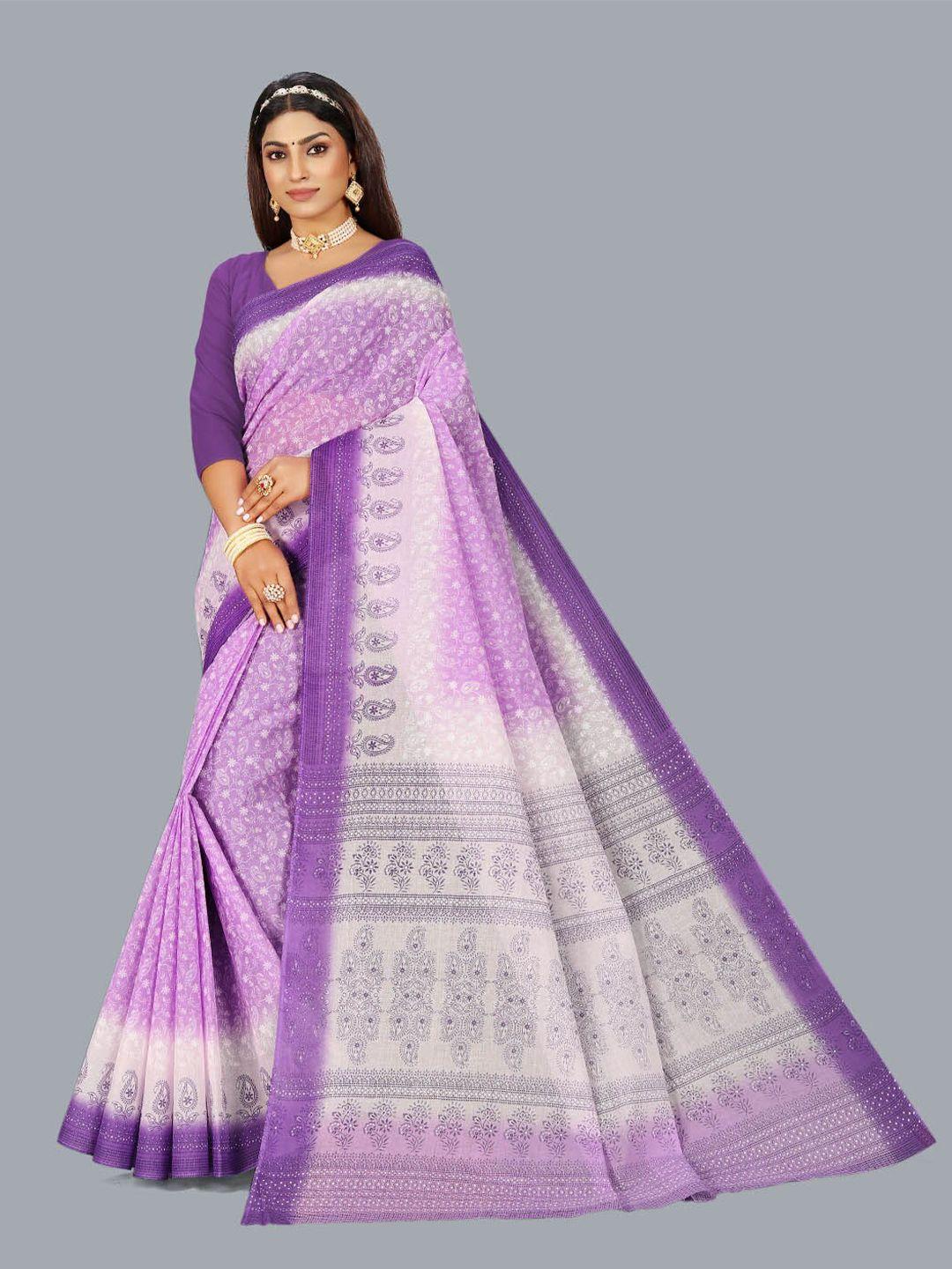 ratan-paisley-printed-pure-cotton-saree