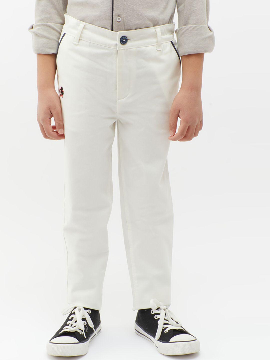 One Friday Boys Relaxed Mid-Rise Chinos Trousers