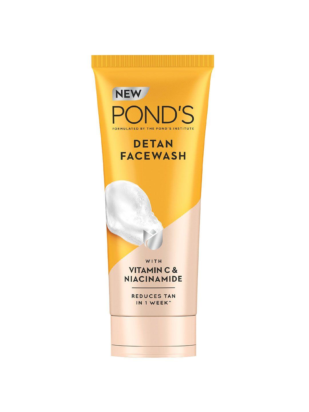 ponds-detan-face-wash-with-vitamin-c-&-niacinamide-for-tan-reduction---100g