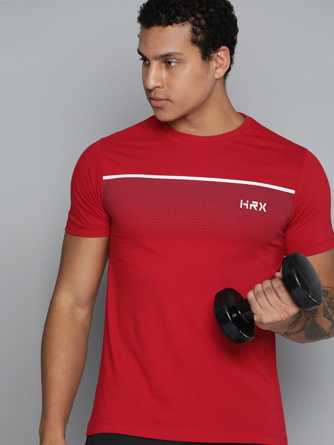 HRX by Hrithik Roshan Rapid-Dry Printed Training T-shirt