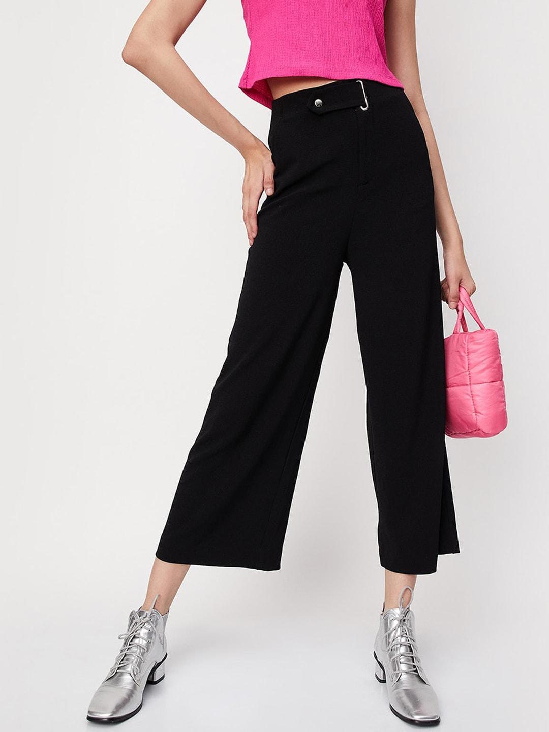 max-women-mid-rise-parallel-trousers