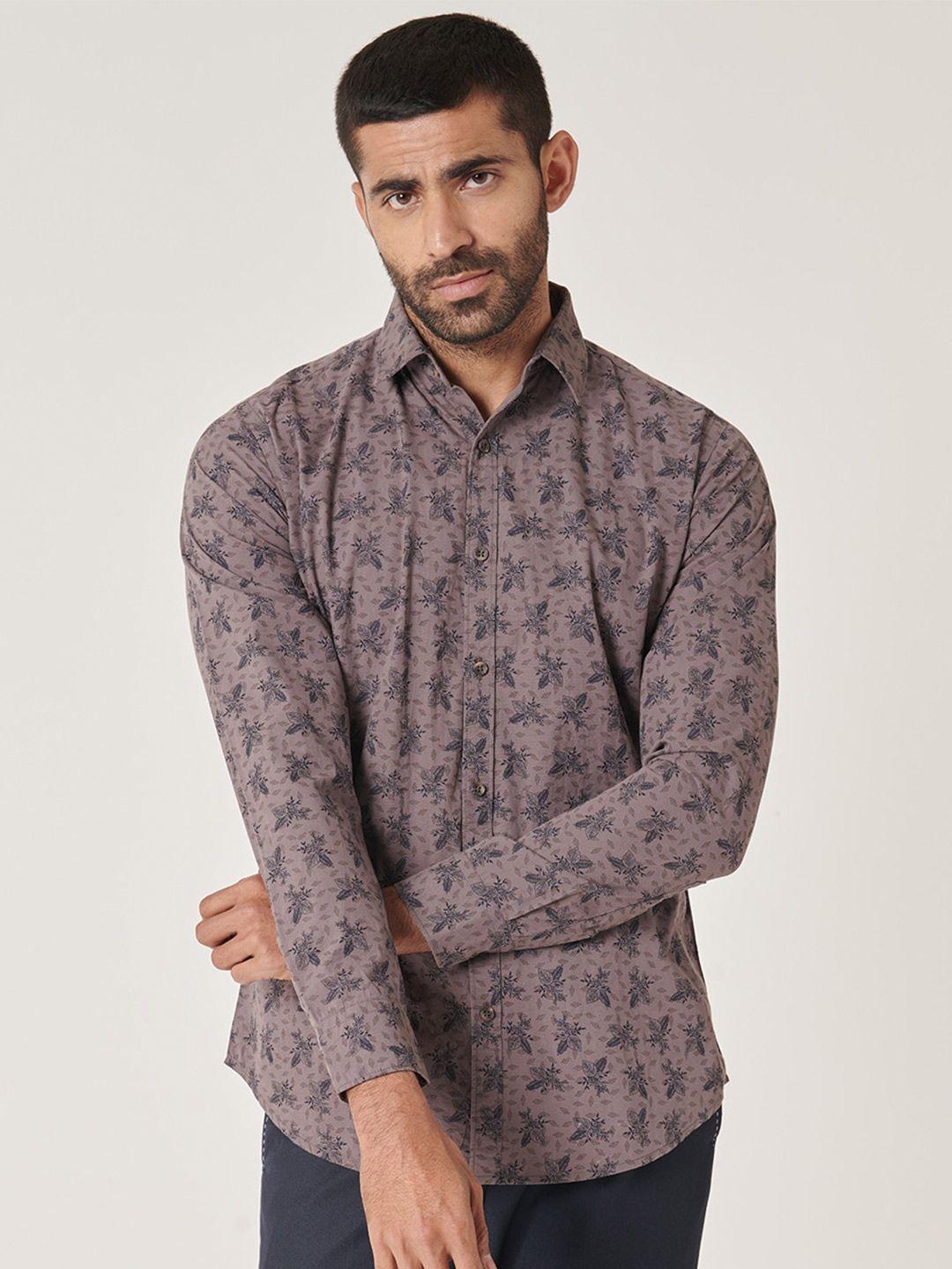 mr-button-men-grey-slim-fit-opaque-printed-casual-shirt