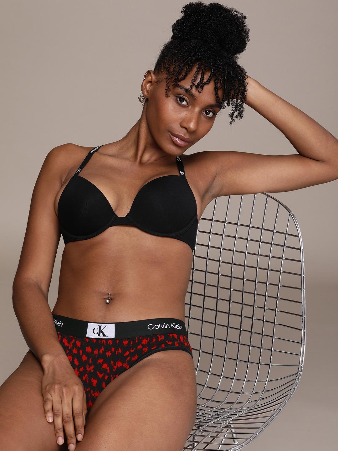Calvin Klein Underwear Women Abstract Printed Bikini Briefs  QF7222ACJ