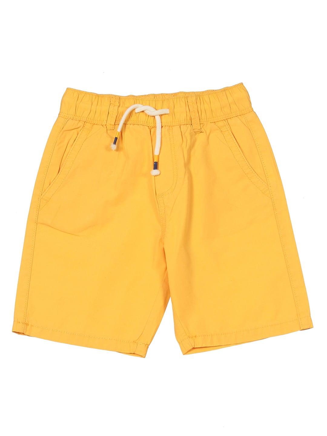 Lil Lollipop Boys Yellow Outdoor Shorts
