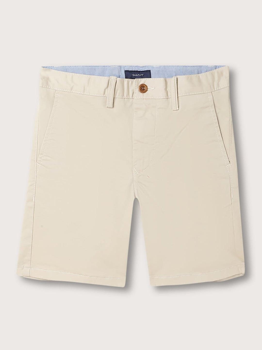 GANT Boys Mid-Rise Cotton Shorts