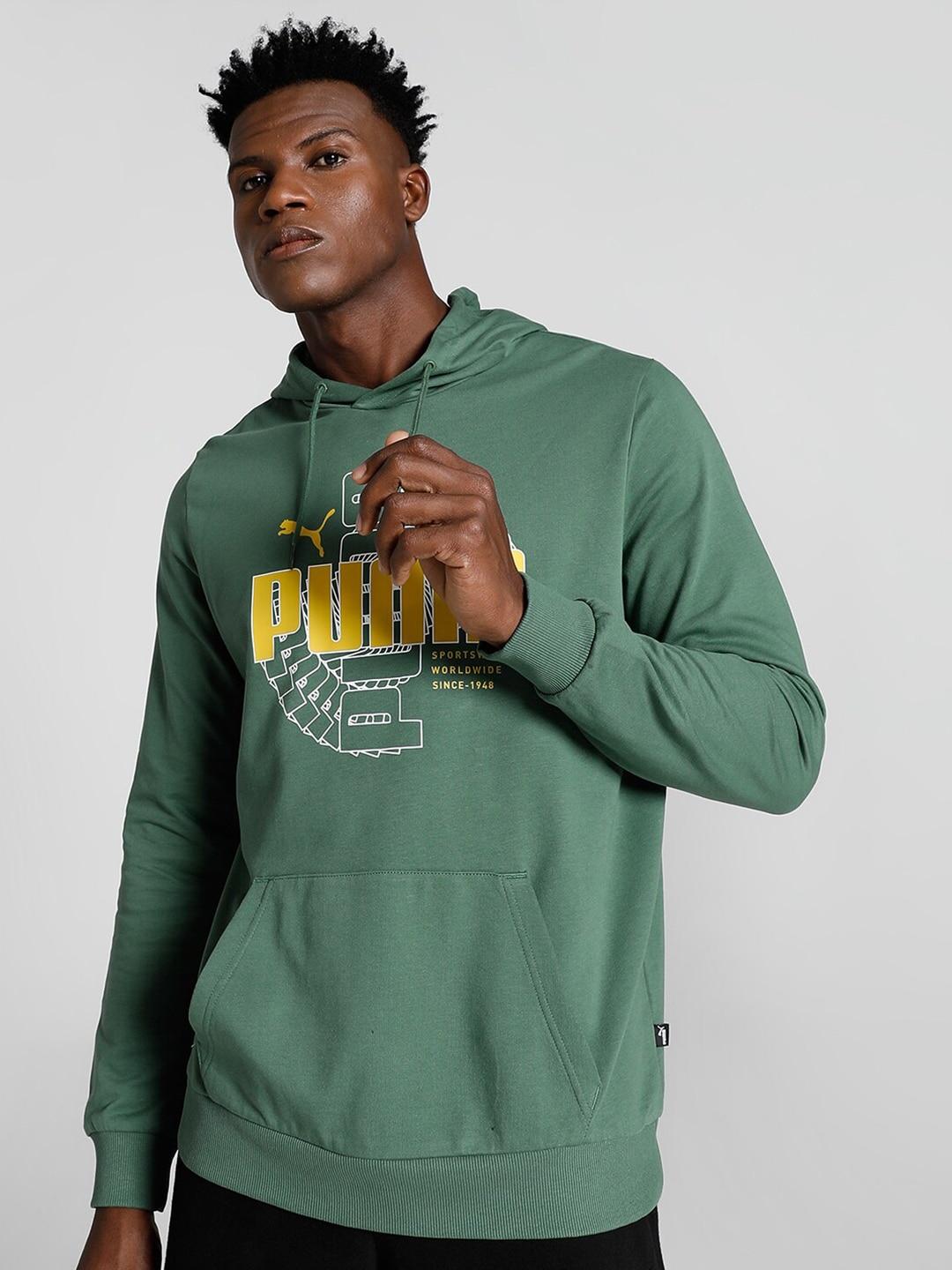 Puma Ring Graphic Cotton Sweatshirt