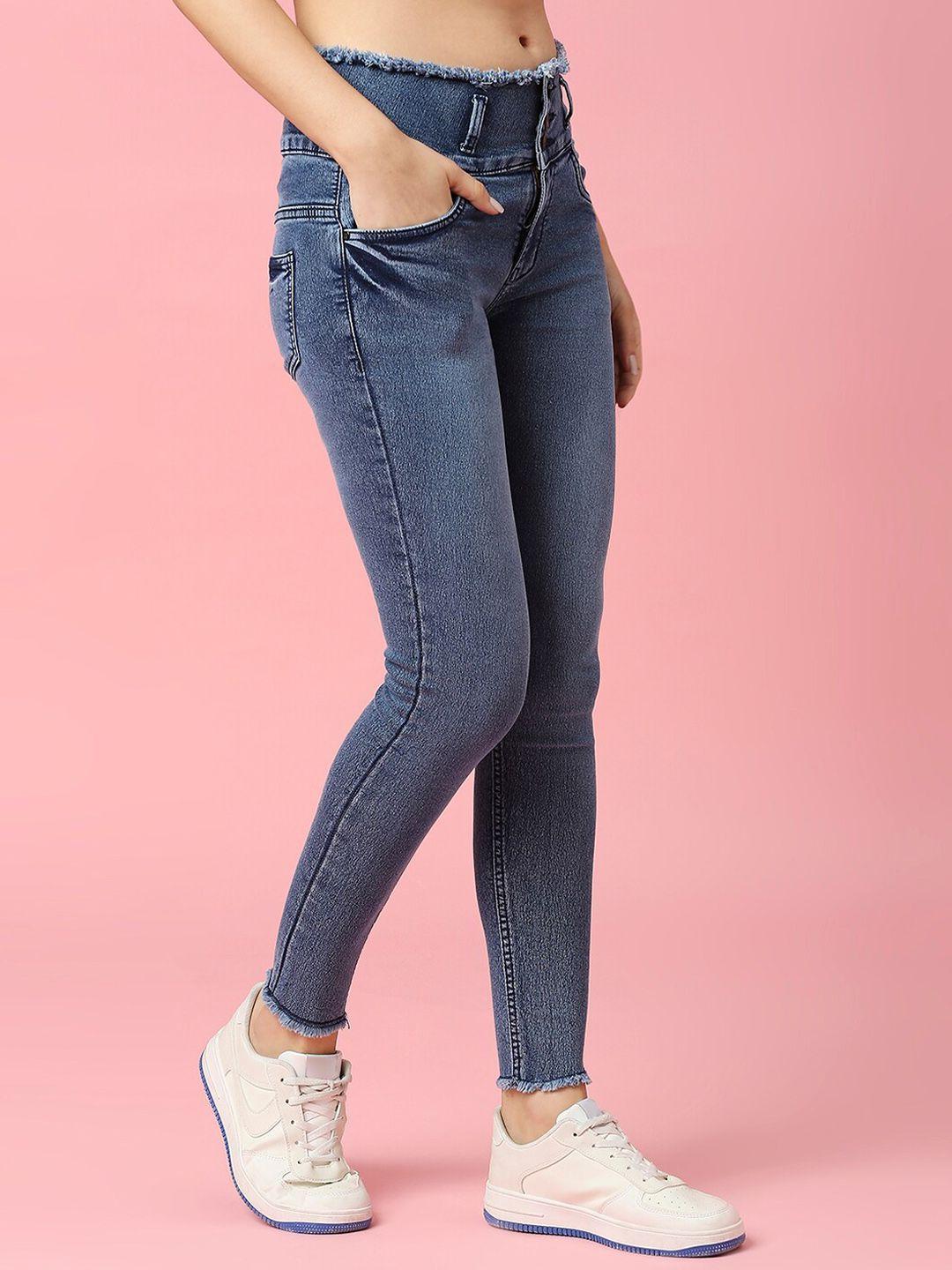 hj-hasasi-women-slim-fit-high-rise-light-fade-stretchable-jeans