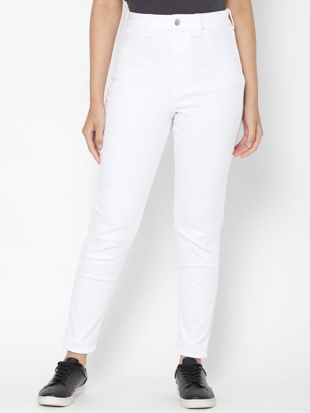 american-eagle-outfitters-women-white-slim-fit-denim