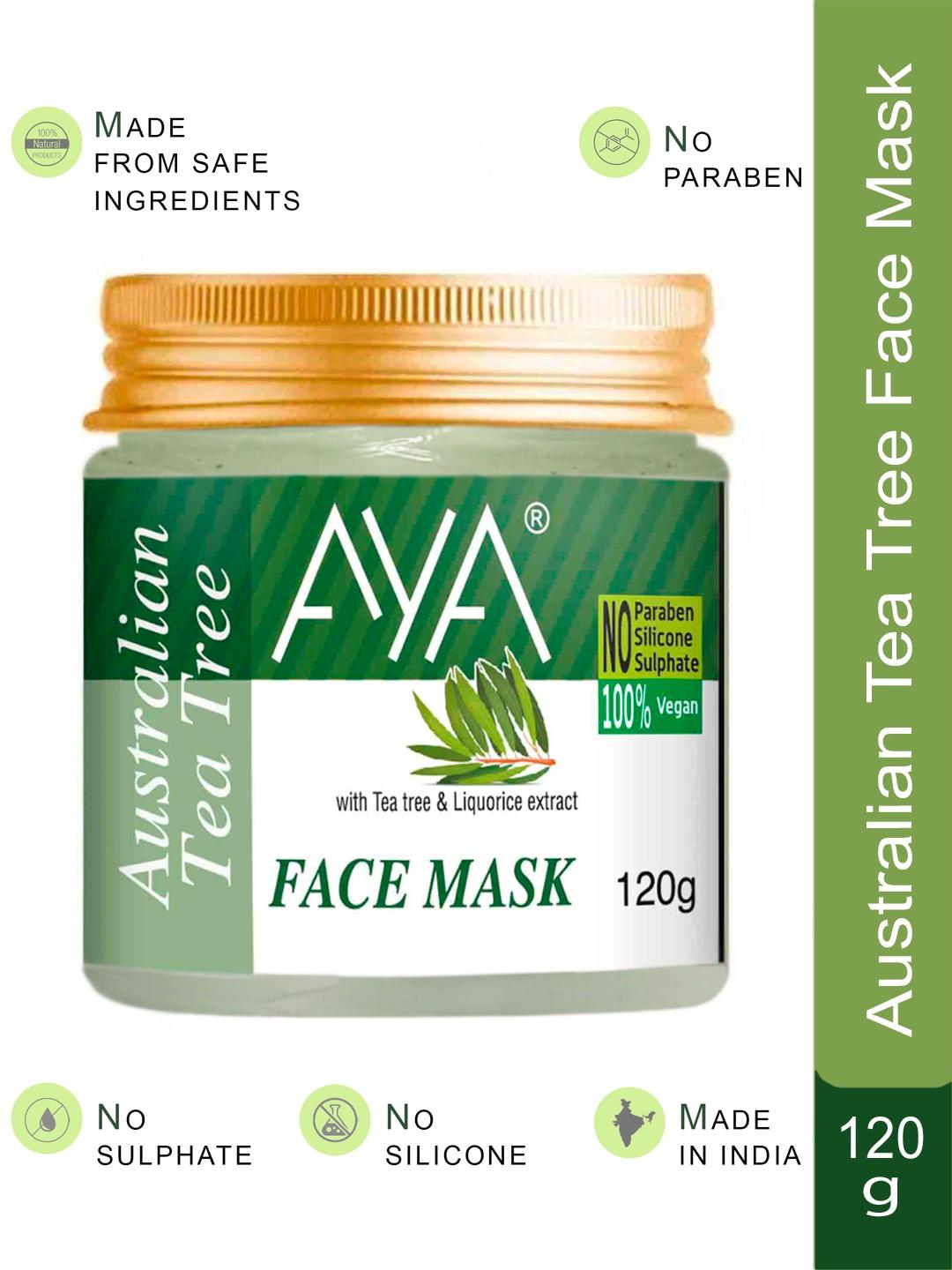 AYA Australian Tea Tree Face Mask With Tea Tree & Liquorice Extract - 120g