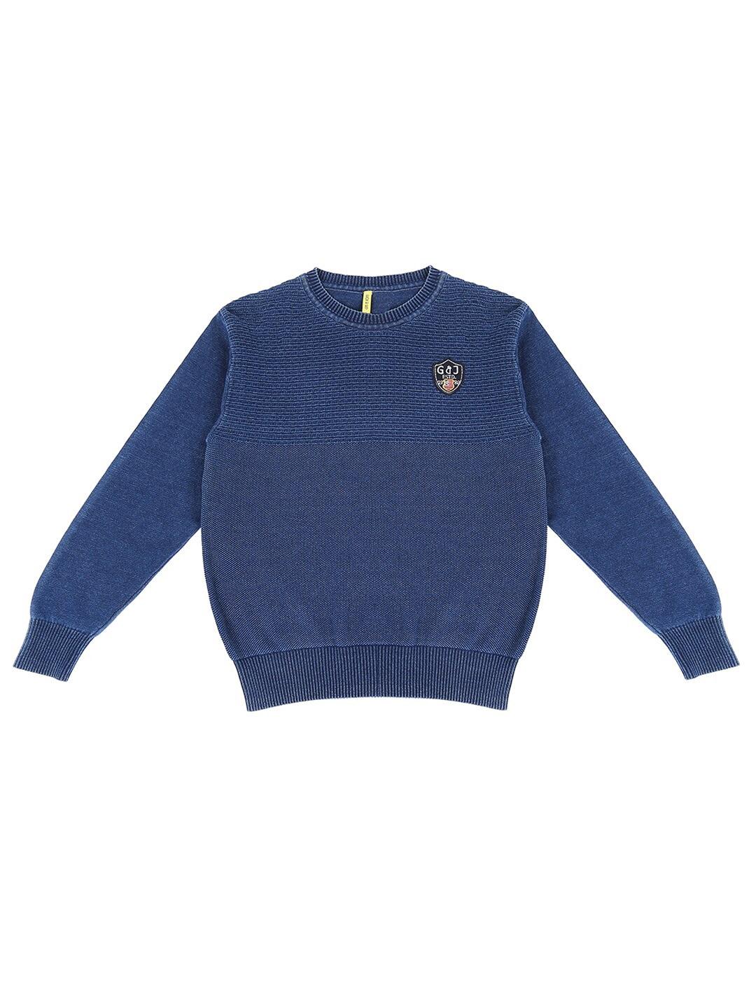 Gini and Jony Boys Ribbed Pullover Sweaters