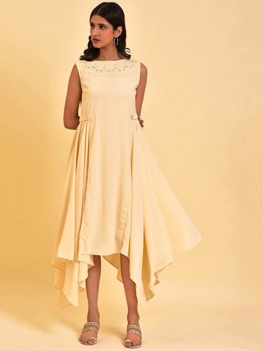 w-cream-lace-detailed-a-line-midi-dress