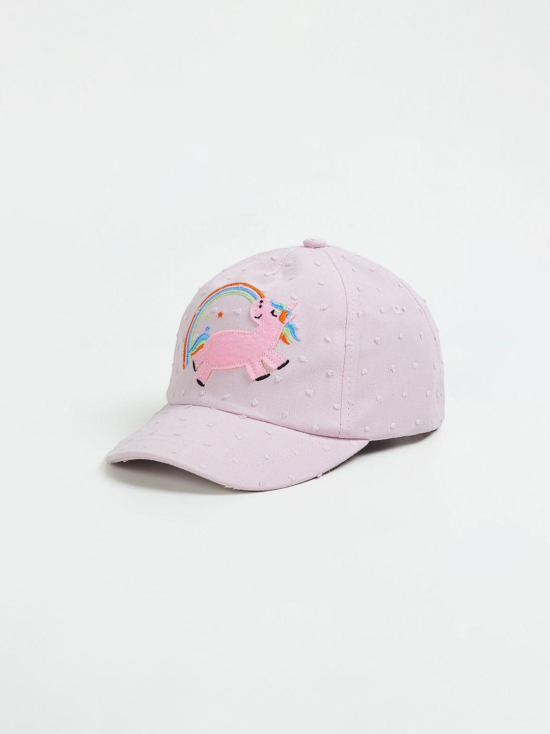max Girls Embroidered Cotton Baseball Cap