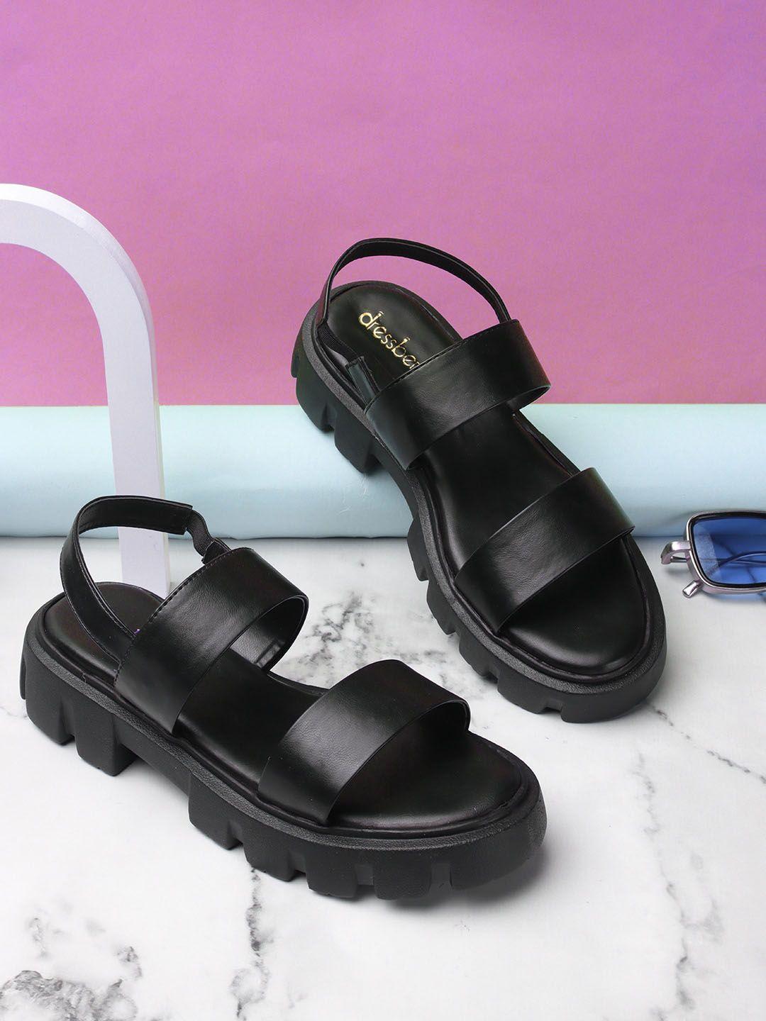 dressberry-black-double-straps-platform-heels