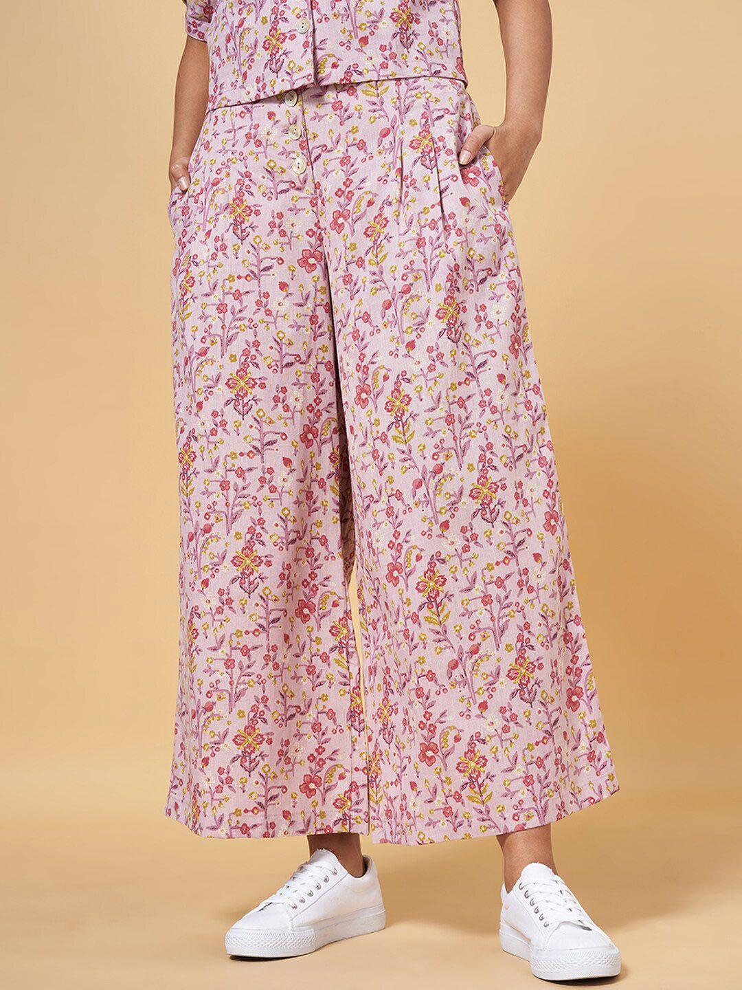 akkriti-by-pantaloons-women-floral-printed-flared-parallel-trousers