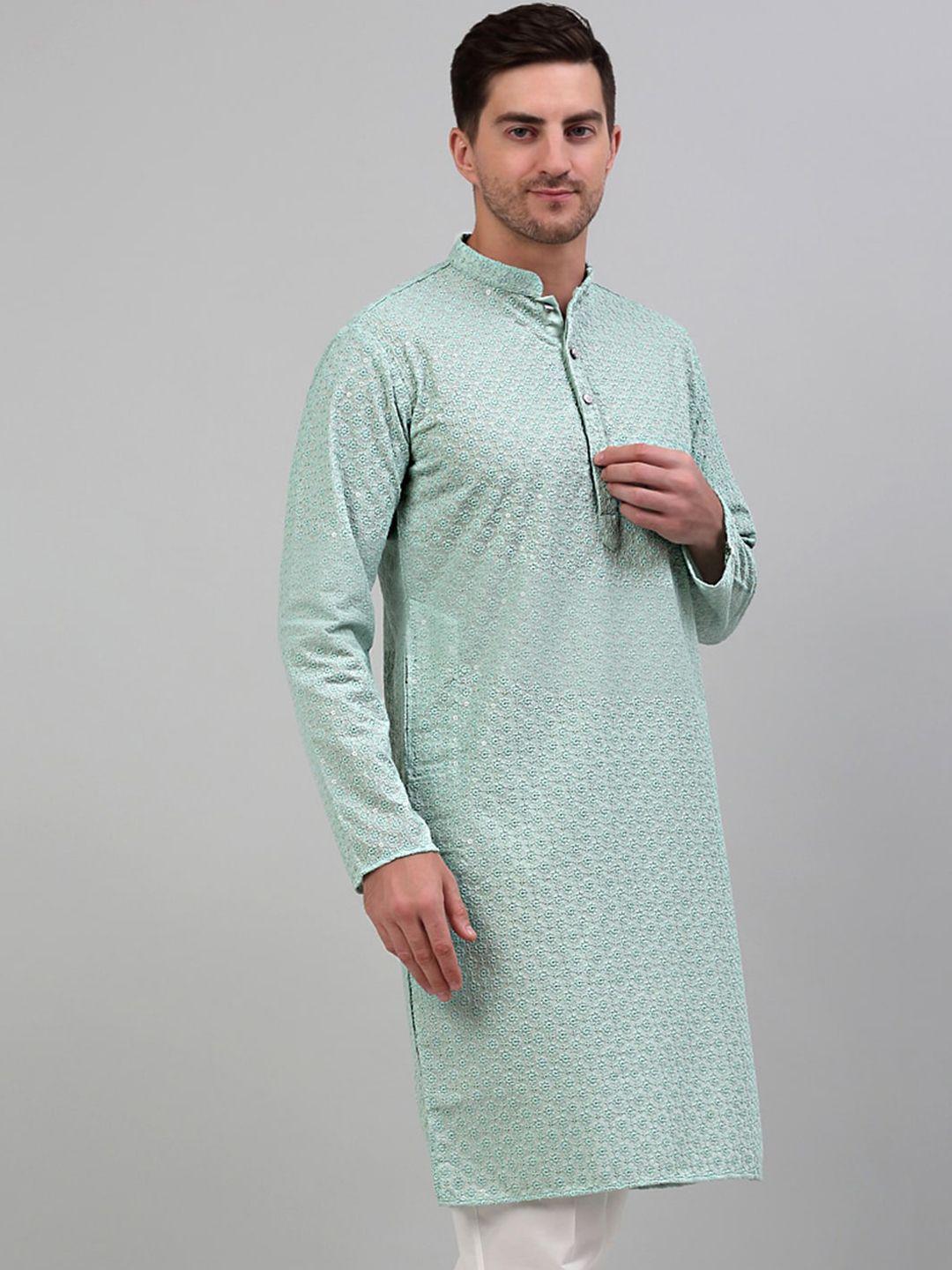 jompers-floral-embroidered-sequined-pure-cotton-kurta