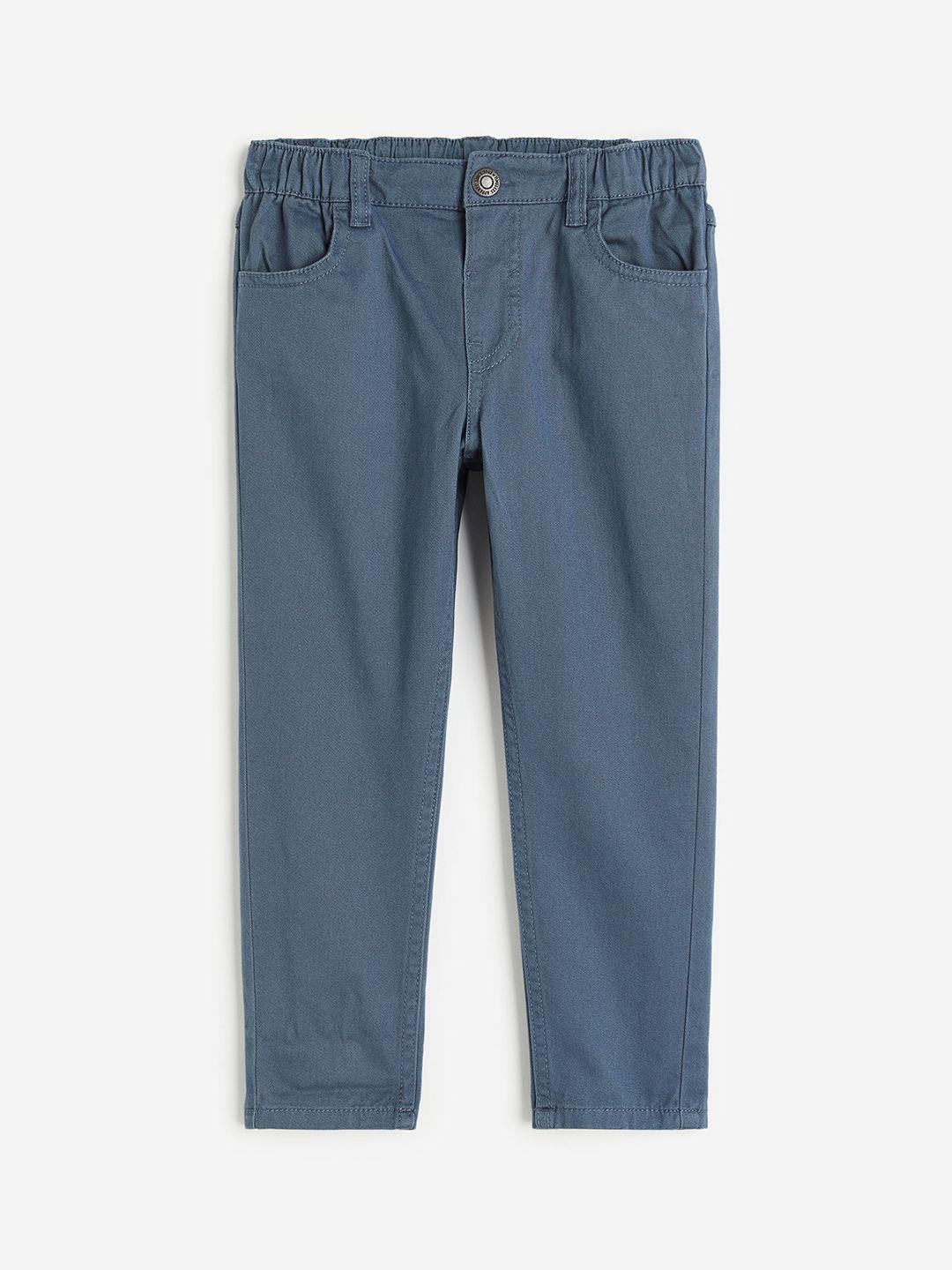 H&M Boys Relaxed Tapered Fit Trousers