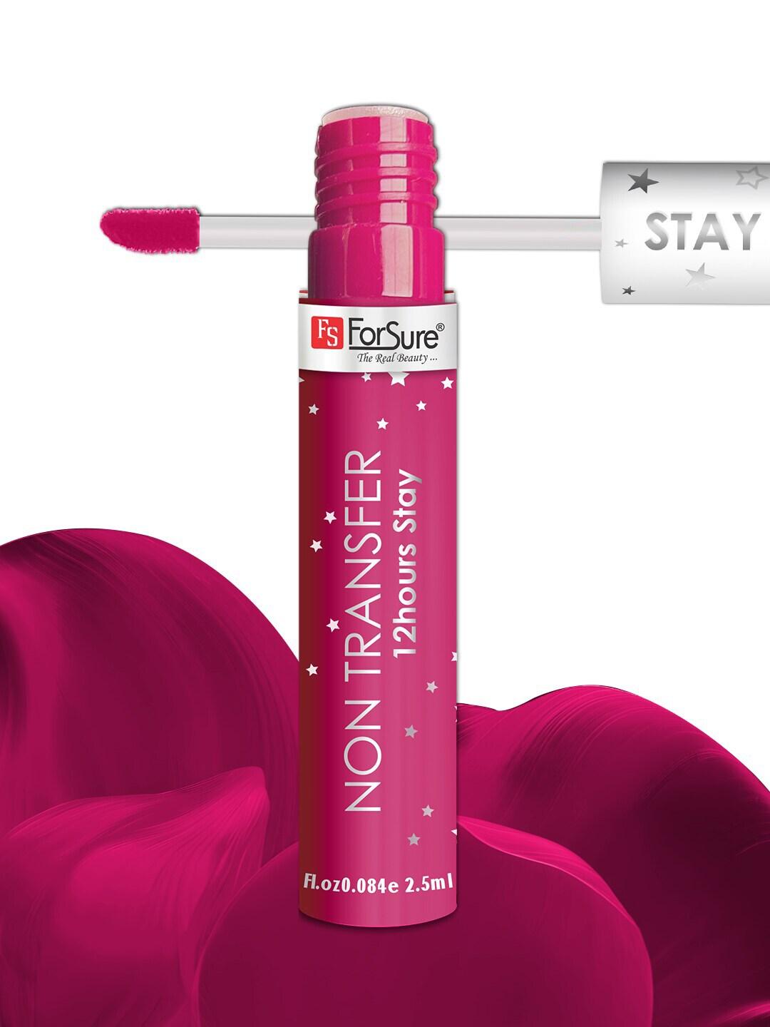 ForSure Stay Matte Non Transfer 12 Hours Stay Liquid Lipstick 2.5ml - Fuchsia Pink 115