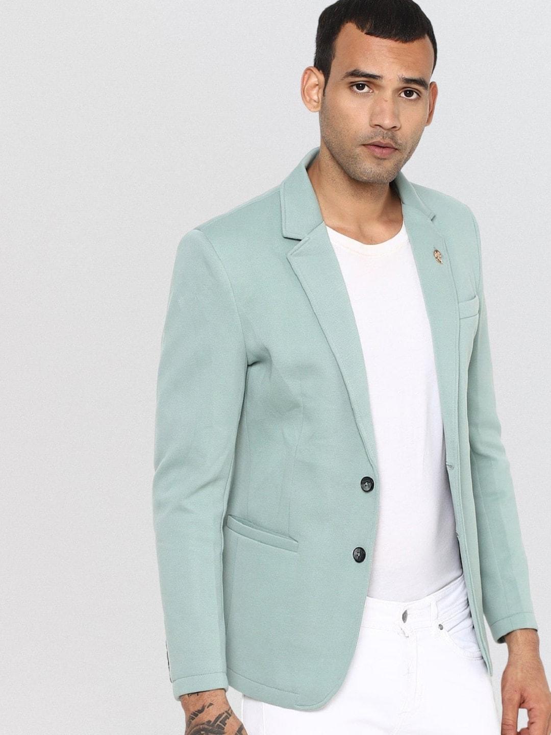 Fort Collins Notched Lapel Single-Breasted Blazer