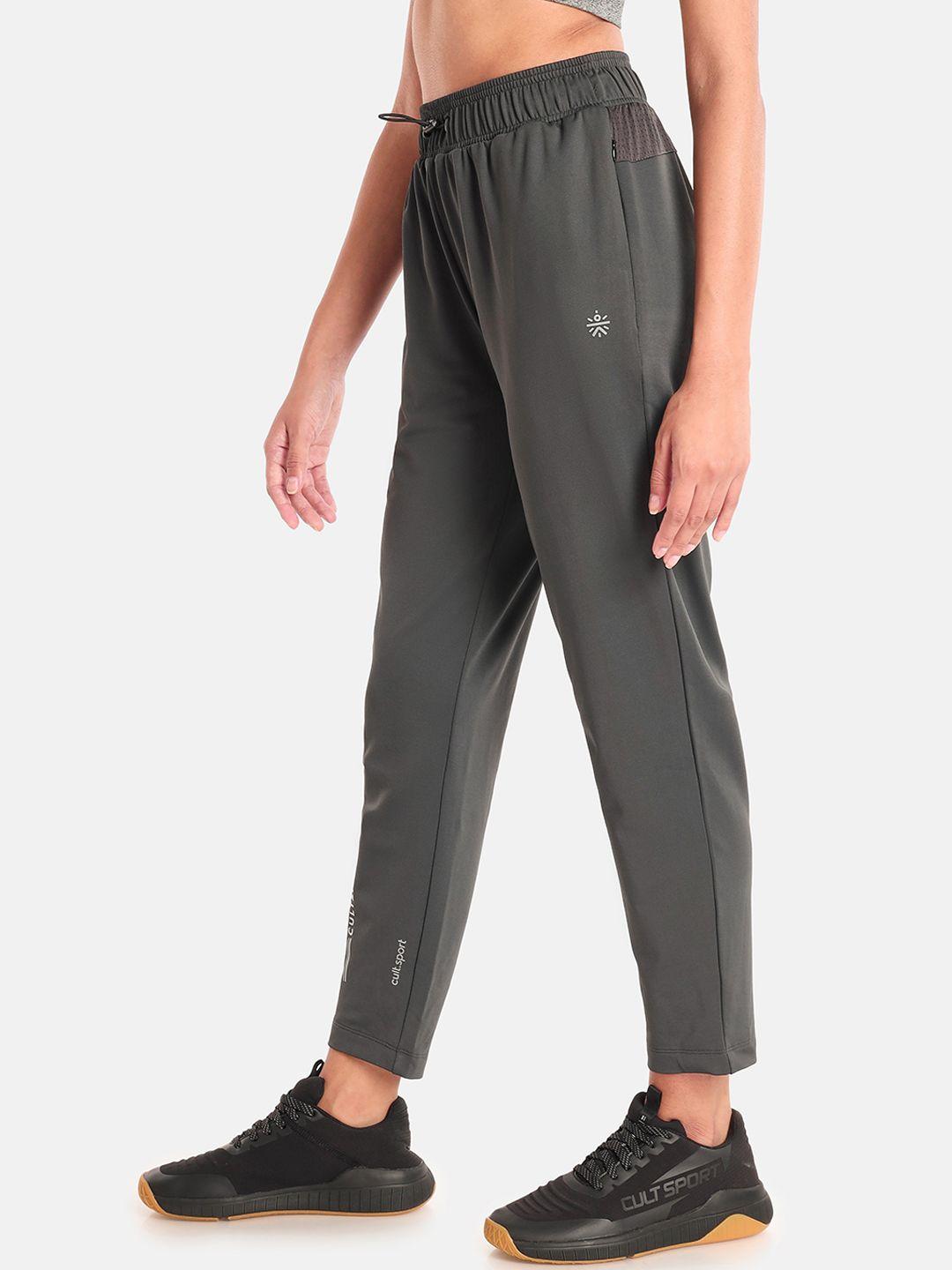 Cultsport Women Slim-Fit Fly Dry Running Track Pants