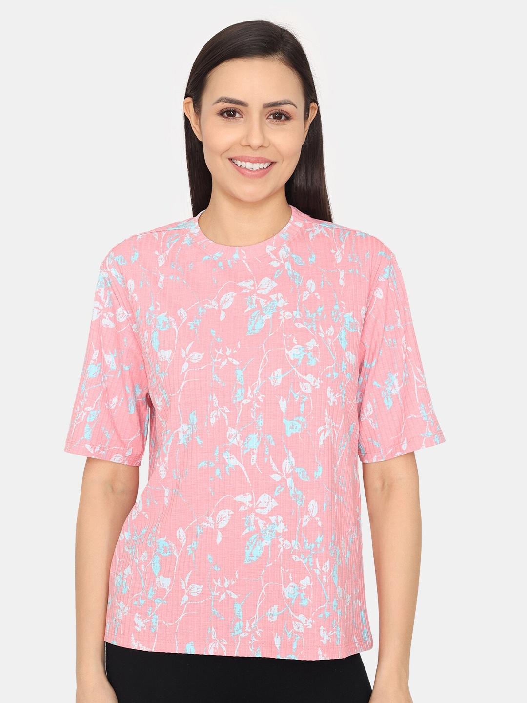 zivame-floral-printed-round-neck-t-shirt