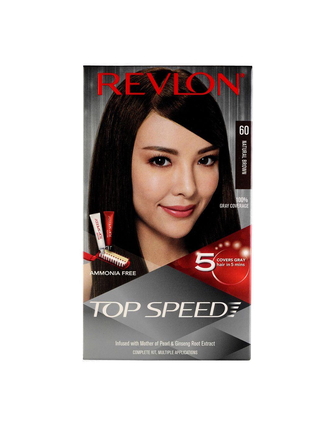 Revlon Top Speed Hair Color - Women - Natural Brown 60