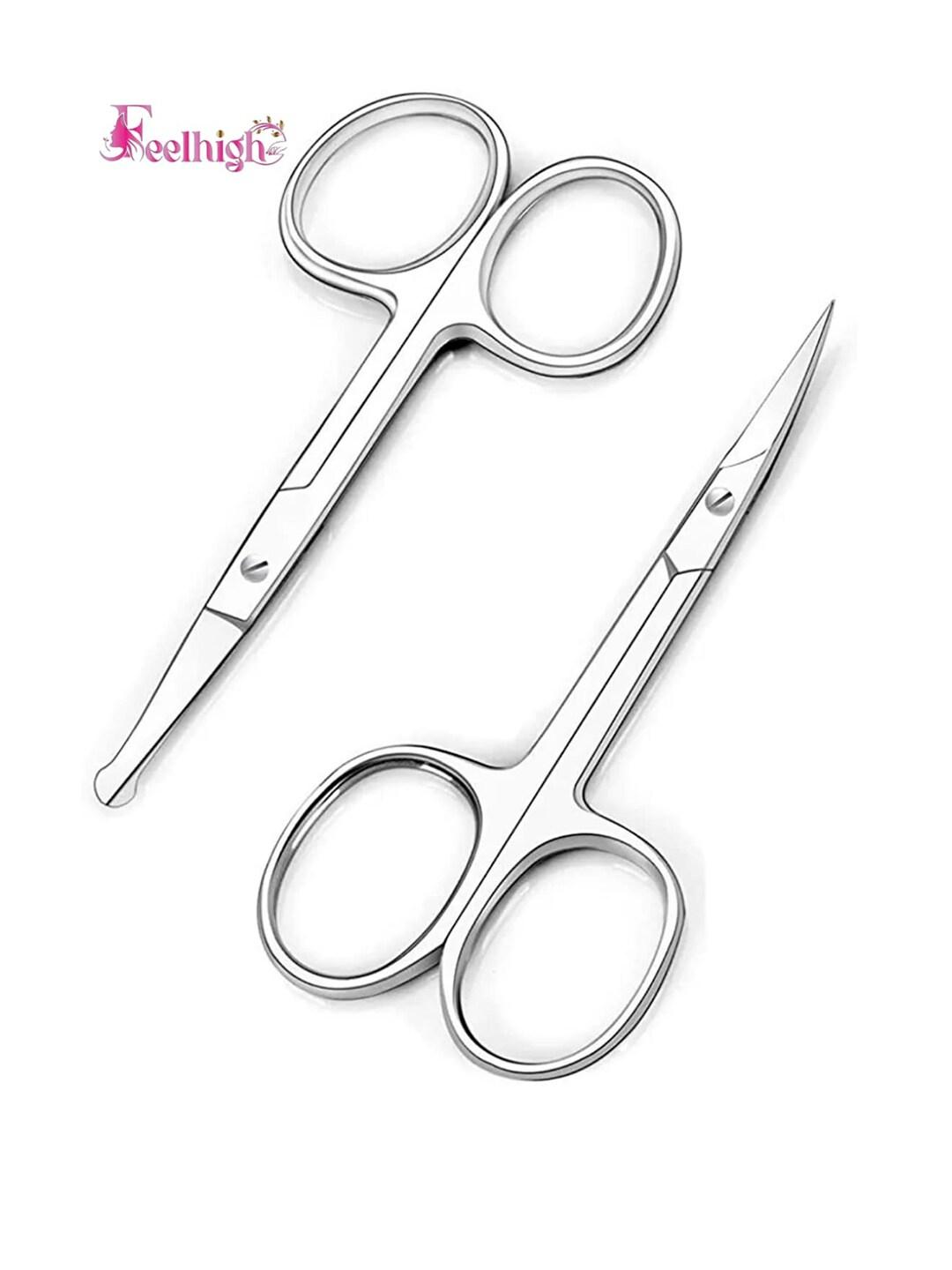 FEELHIGH Set Of 2 Curved & Rounded Multipurpose Scissors