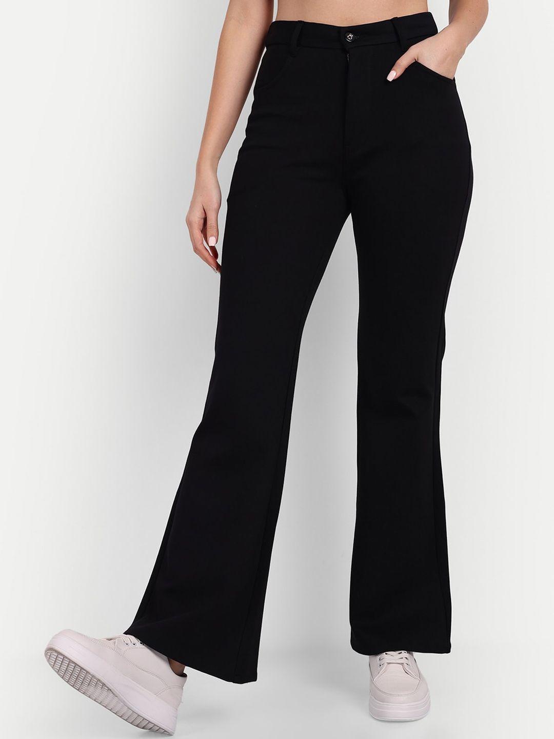 broadstar-women-smart-flared-high-rise-easy-wash-bootcut-trousers