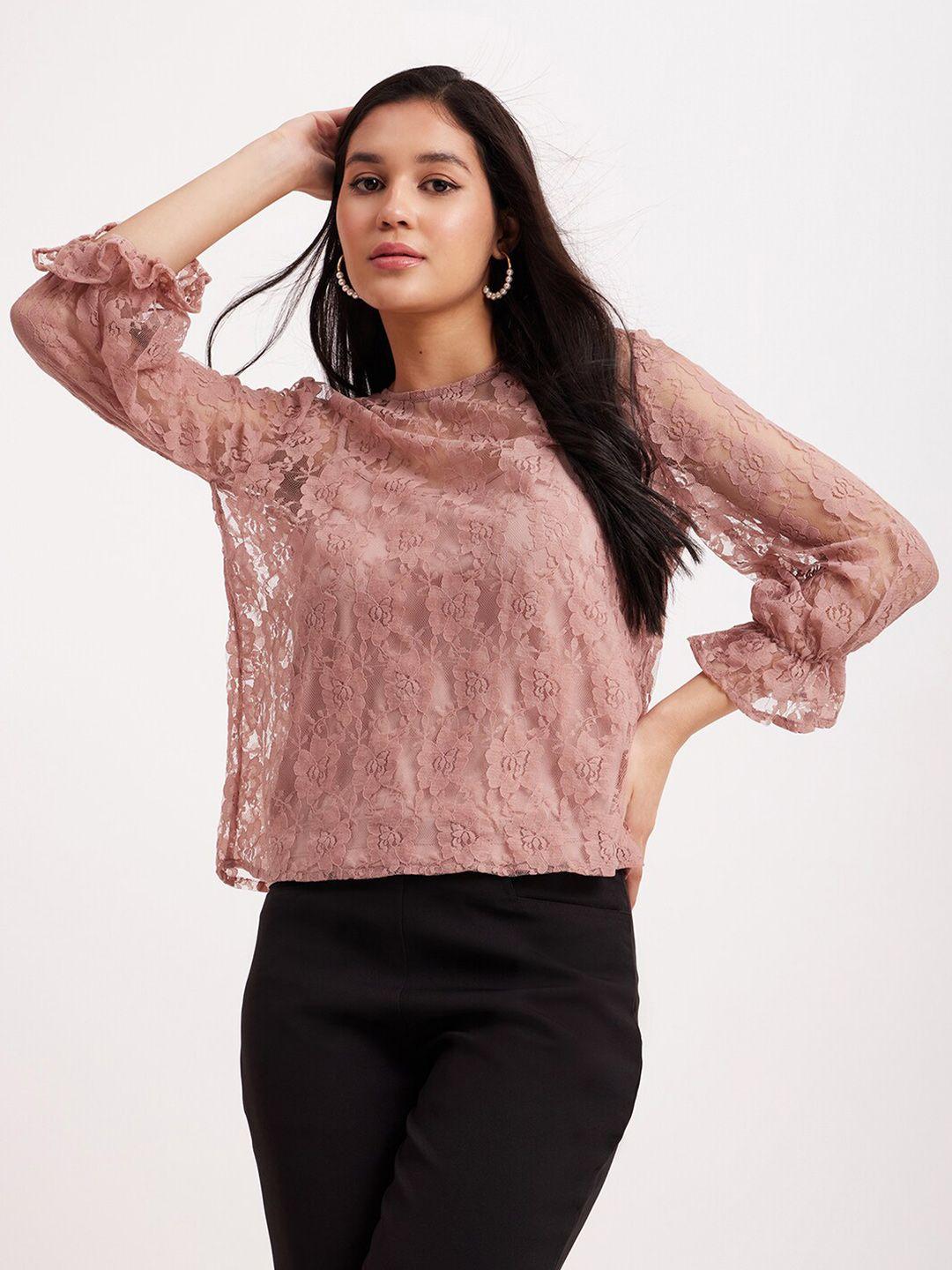 fablestreet-pink-lace-boxy-top