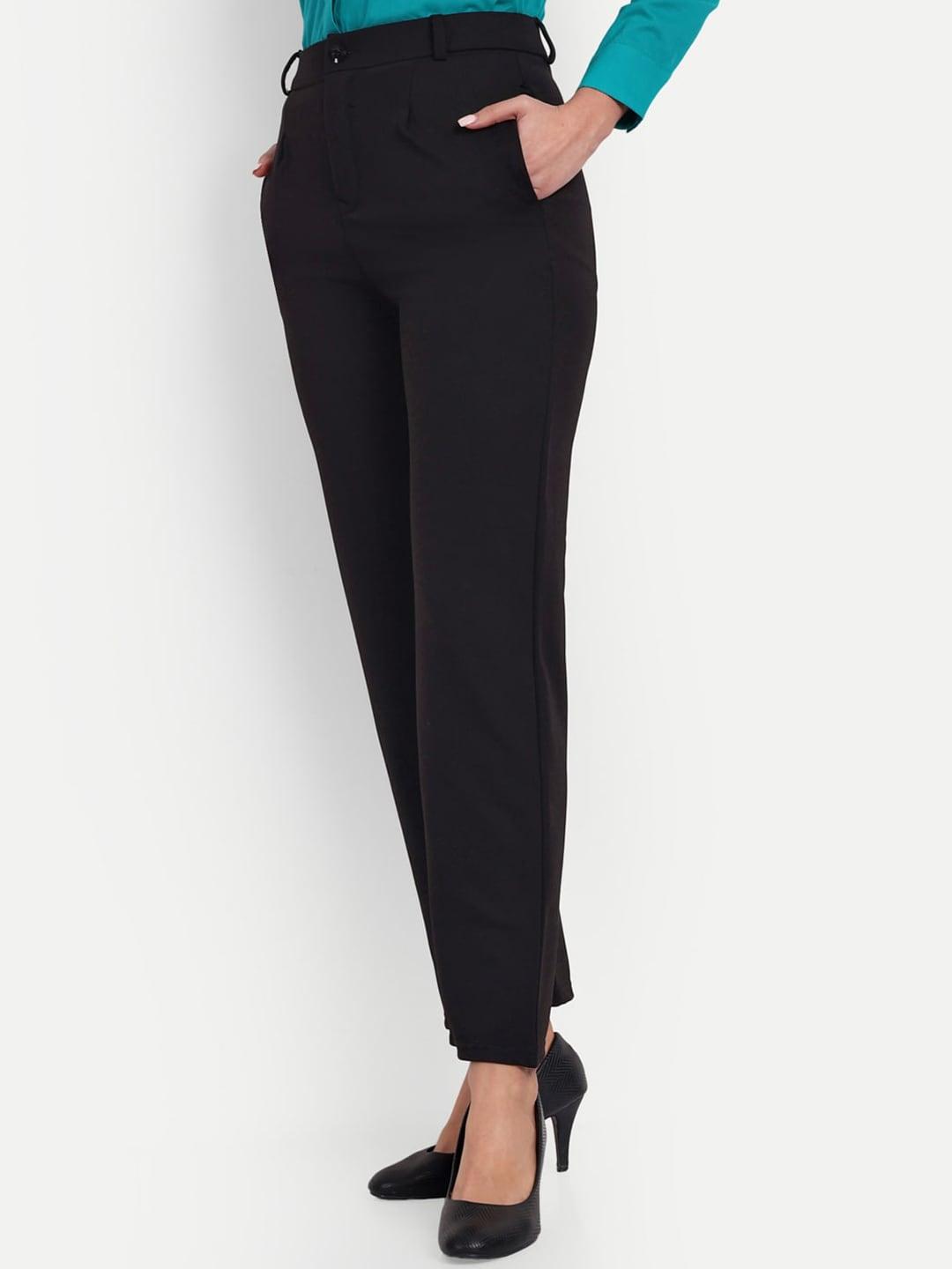 next-one-women-black-classic-straight-fit-high-rise-easy-wash-trousers