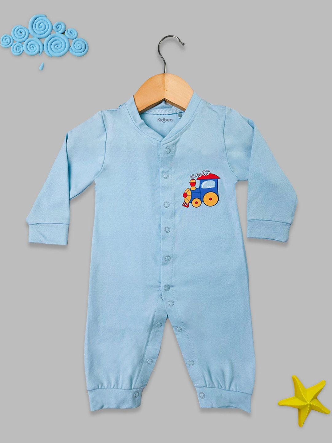 Kidbea Infant Boys Bamboo Cotton Rompers