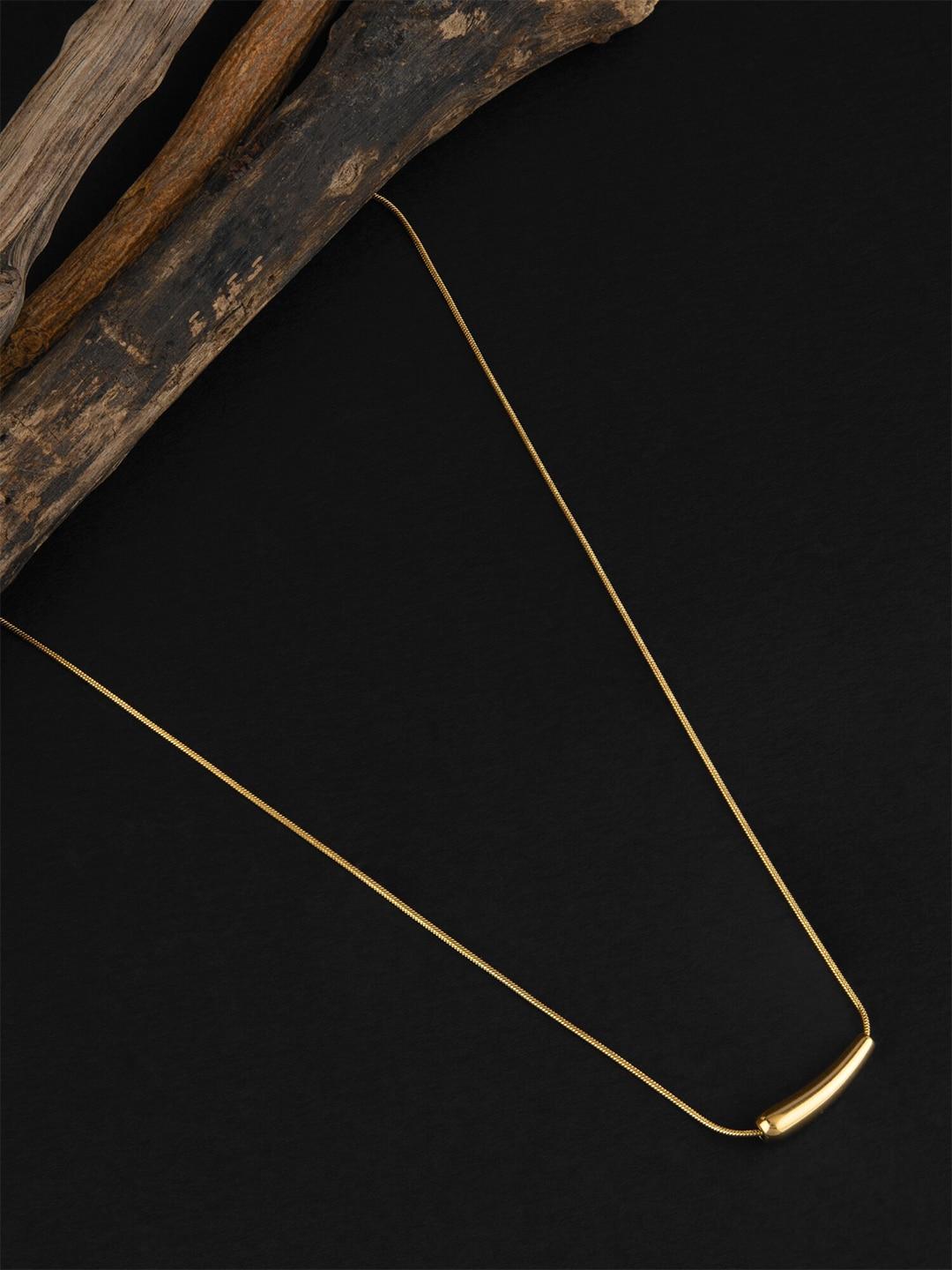 E2O Gold-Toned Gold-Plated Necklace