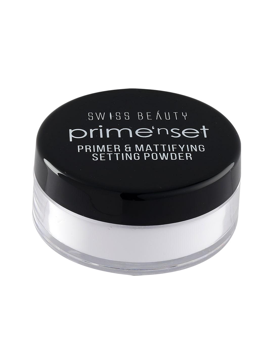 swiss-beauty-prime'nset-primer-&-mattifying-setting-powder-with-spf15---10g