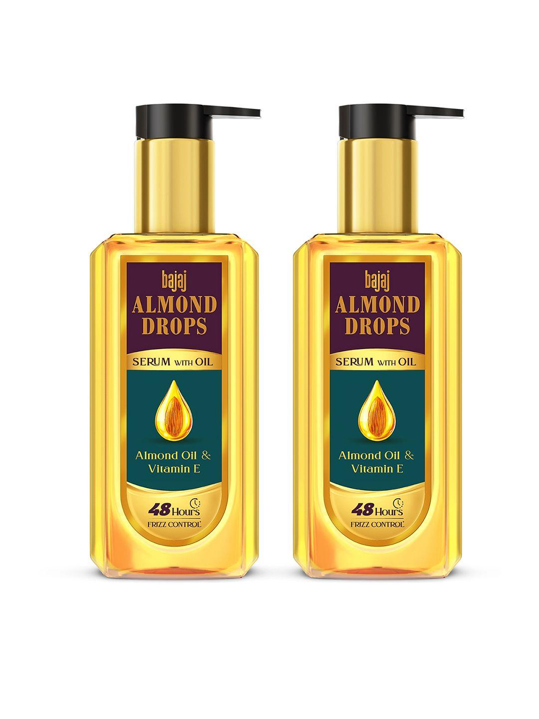 bajaj-consumer-care-set-of-2-almond-drops-frizz-control-hair-serum-with-oil---100ml-each