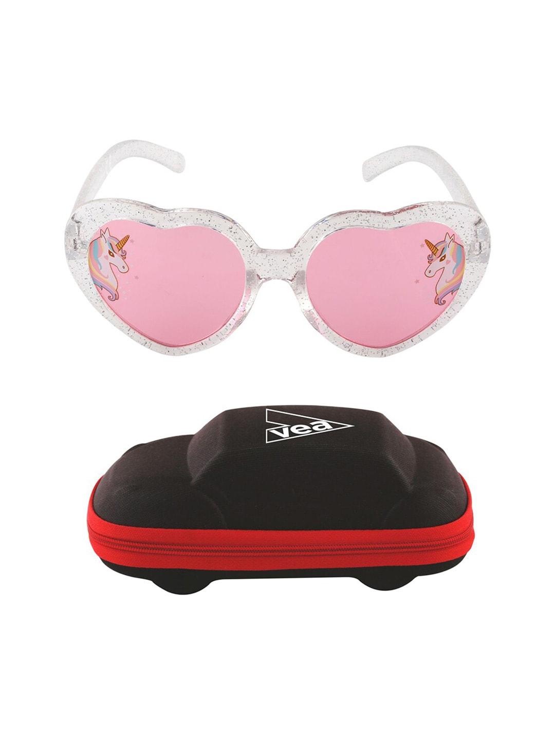 VEA Girls Wayfarer Sunglasses With UV Protected Lens