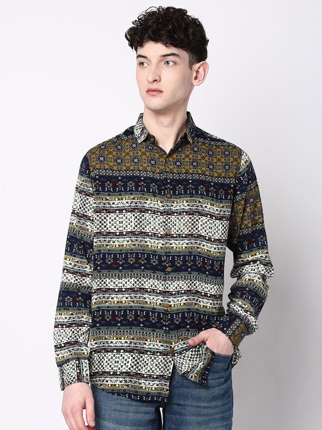 7shores-classic-ethnic-motif-printed-casual-shirt