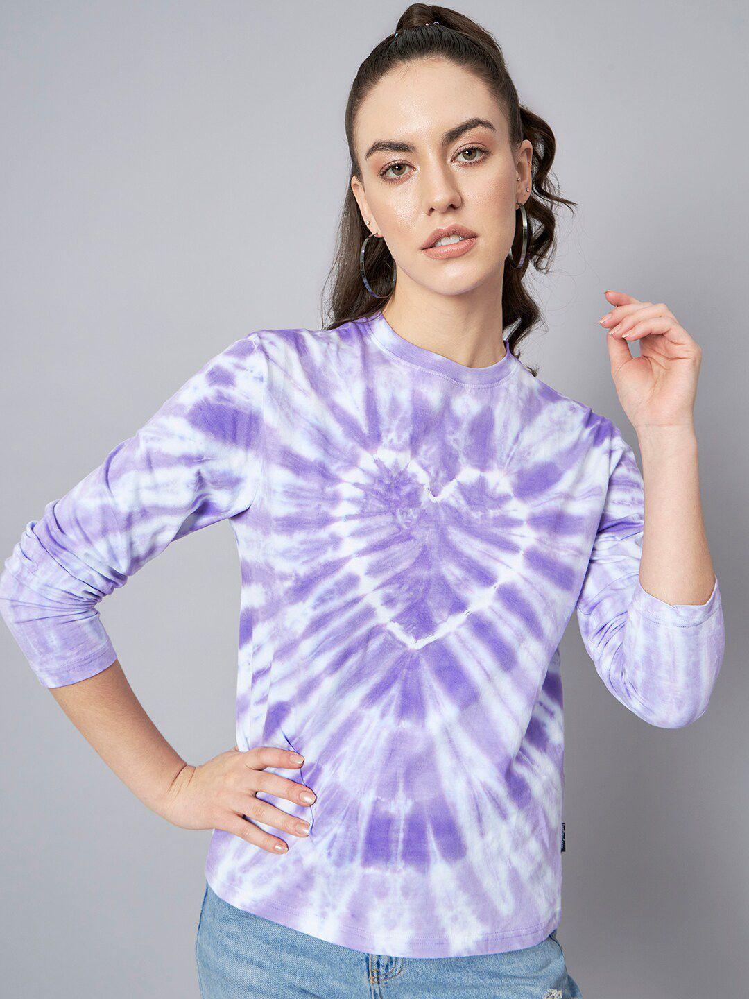 the-dry-state-lavender-tie-&-dye-cotton-loose-t-shirt