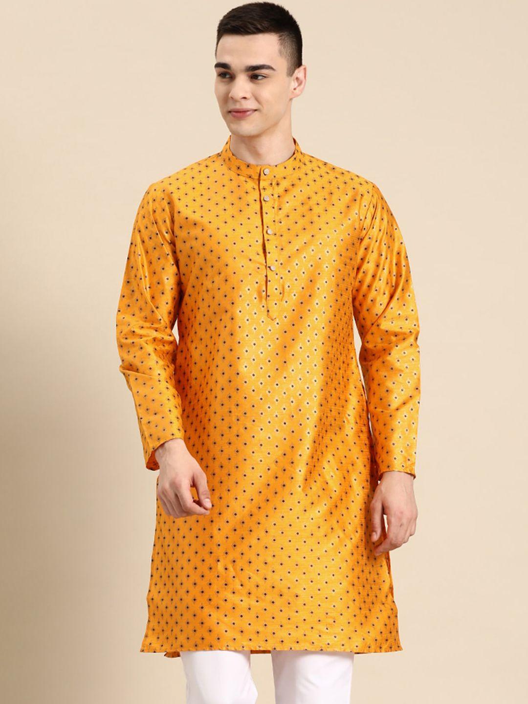 anouk-ethnic-motif-straight-silk-cotton-kurta