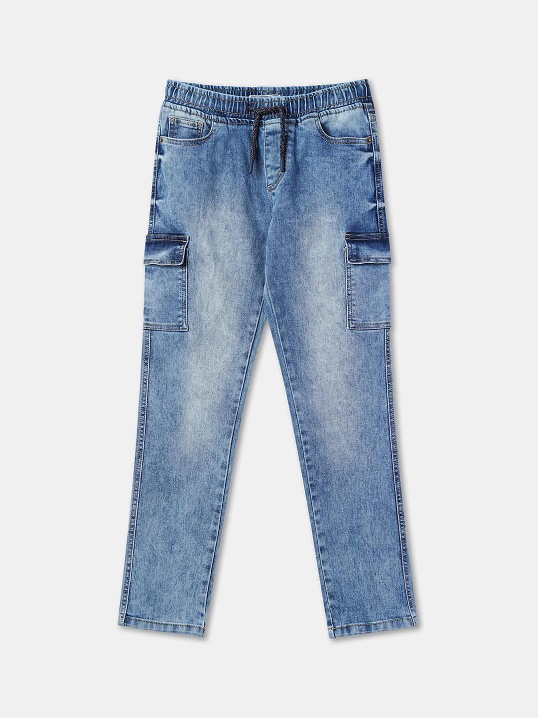 R&B Boys Clean Look Heavy Fade Cotton Jeans