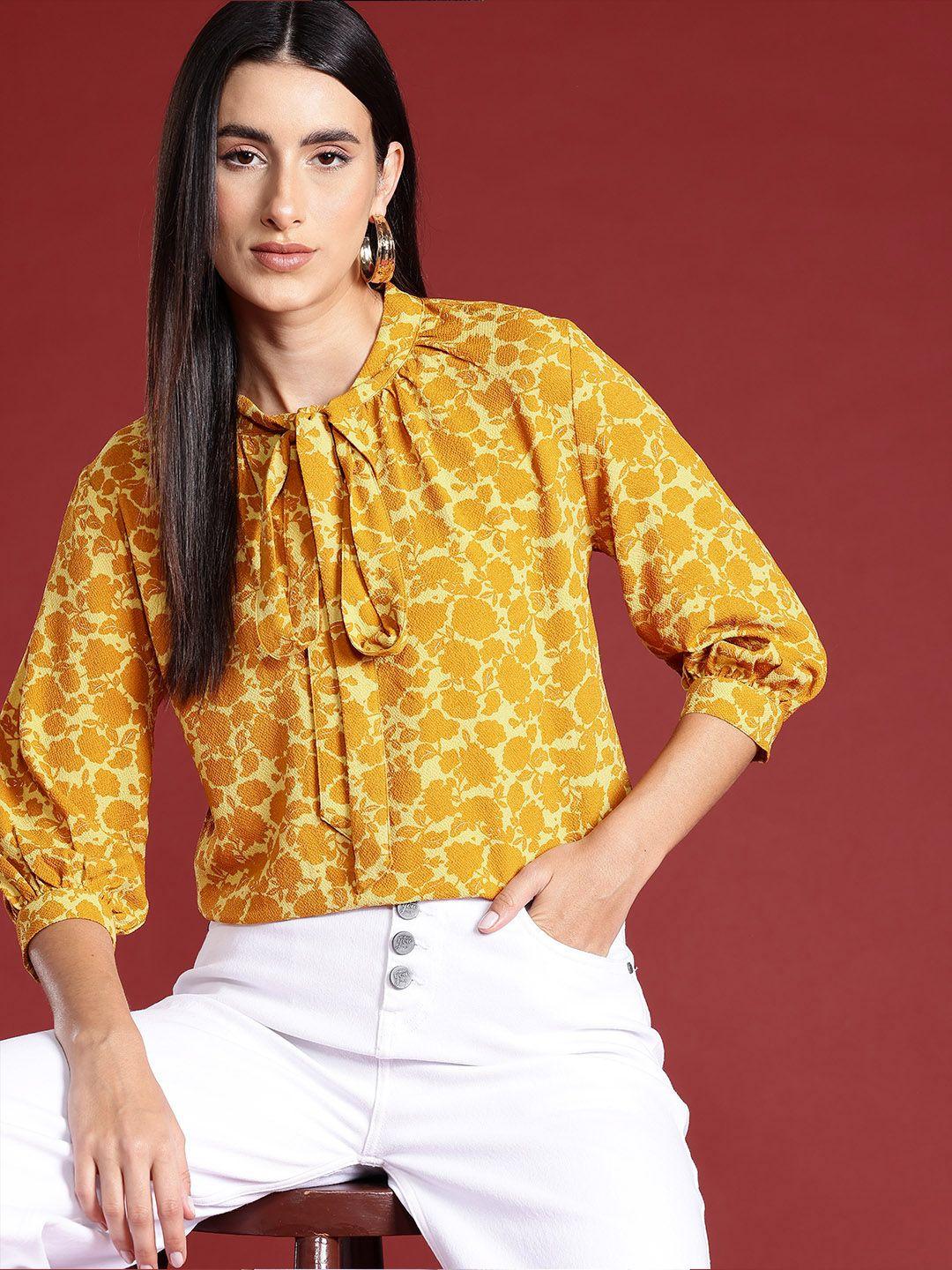 all-about-you-floral-print-tie-up-neck-top