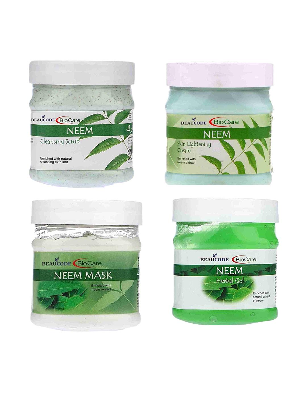 BEAUCODE BIOCARE Neem Four Steps Facial Kit - 250 ml each